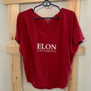 Elon University Scoop Neck Top